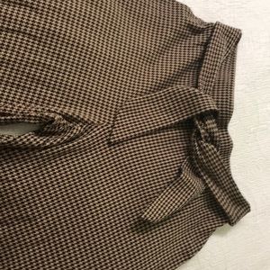 GUC houndstooth pants! Anthropologie brand Cartonnier.